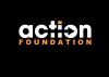 the words action foundation with an arrow through the word action