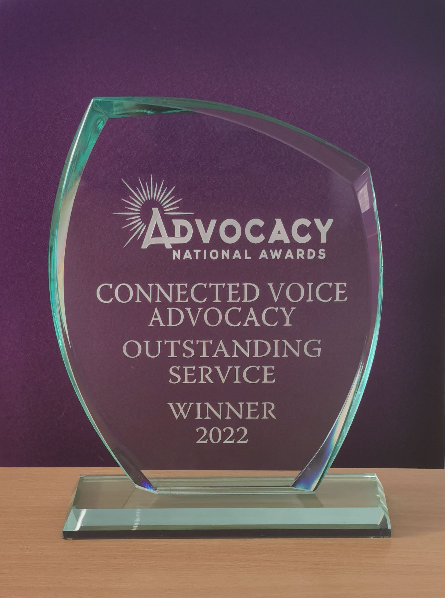 Outstanding Service Advocacy Award 2022