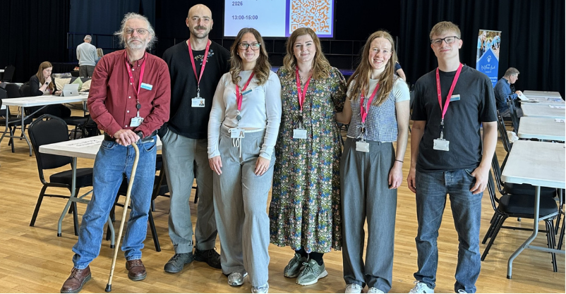 A group photo of the Support and Development Team