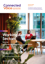 The front cover of Connected Voice Magazine Autumn 2024