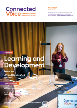 The front cover of Connected Magazine Winter 2024